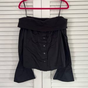 Over The Shoulder Button Down Shirt